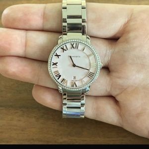 Tiffany & Co Diamond Atlas Watch
